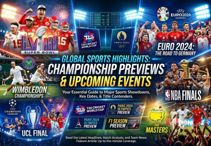 upcoming sports events and championship news