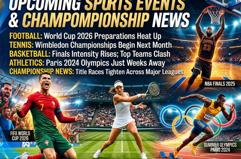 what is upcoming sports events and championship news