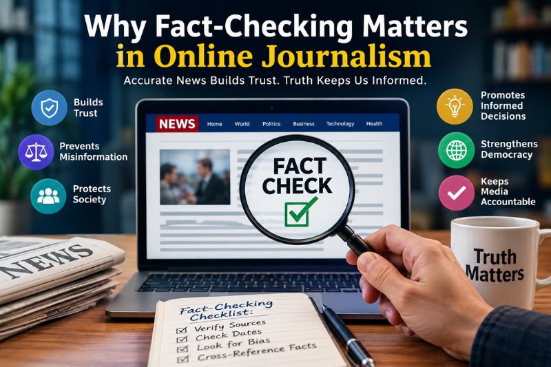 why fact-checking matters in online journalism